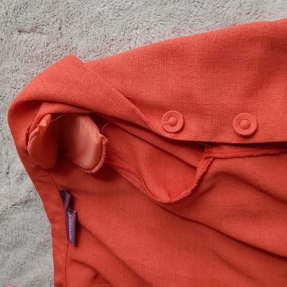 PREMIER INTERNATIONAL Peach Floral Maxi Dress w/Matching Jacket-EC-Sz L - Picture 15 of 15